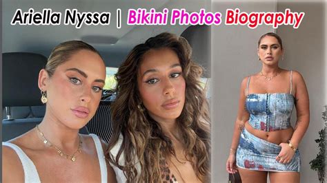 ariella nyssa desnuda|Curvy model shares unfiltered bikini snaps to celebrate her。